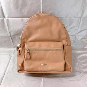 Coach F29004 Charlie Backpack In Light Saddle